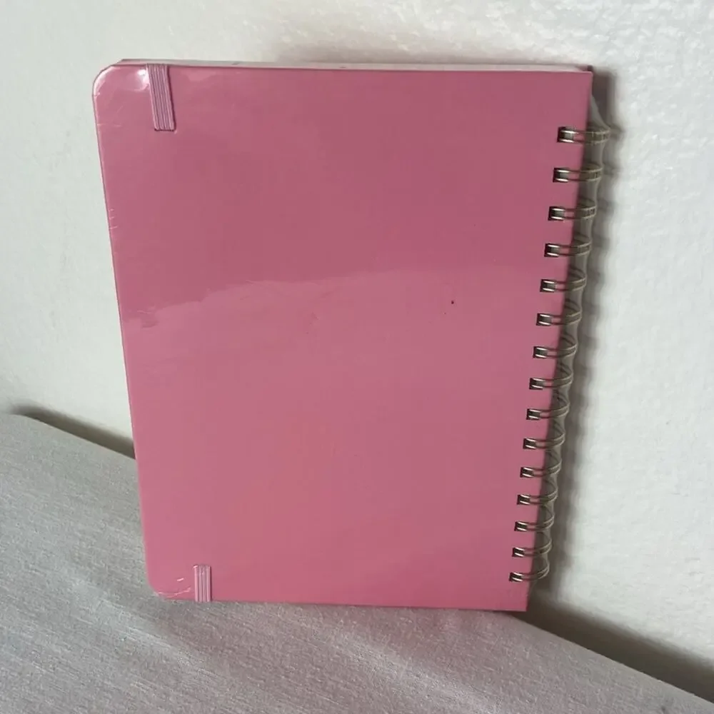 Daily Planner Organizer Undated Pink Task List Spiral Bound Notebook
